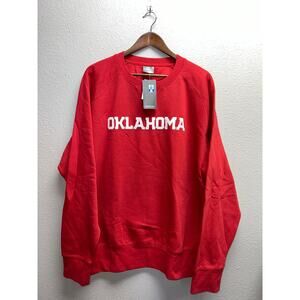 Knights Apparel Oklahoma Sooners Sweatshirt Crewneck College University NWT XL